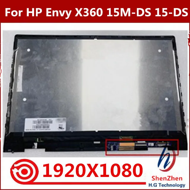 US $148.00 Original 156 LCD Touch Digitizer Replacement Assembly FHD For HP X360 15ds 15DS0041AU 15DS Laptop LED Display Assembly