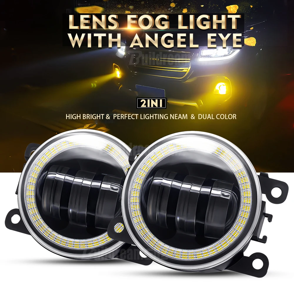 Angel Eye Fog Light Assembly para Renault