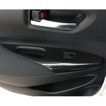 

For Toyota corolla E210 2019 2020 Stainless steel LHD Door Window glass Lift Control Switch Panel cover trim accessories 1pcs