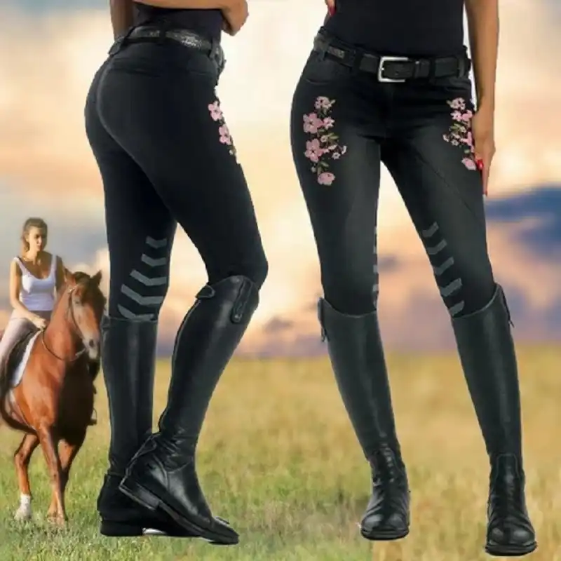girls riding jeans
