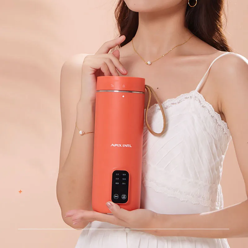 350ml Soymilk Maker Machine Portable  Juicer Food Blender Multicooker Heating Soya-Bean Milk Stir Rice Paste Maker Filter-free