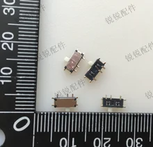 Бесплатная доставка семь ног патч 7P переключатель полоса 2 MP3/4 Миниатюрный переключатель слайд переключатель питания переключатель