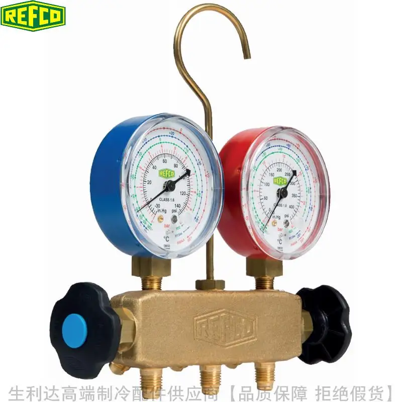 New Brand Original Refco Refrigerant Pressure Gauge Group Apex6dsr22