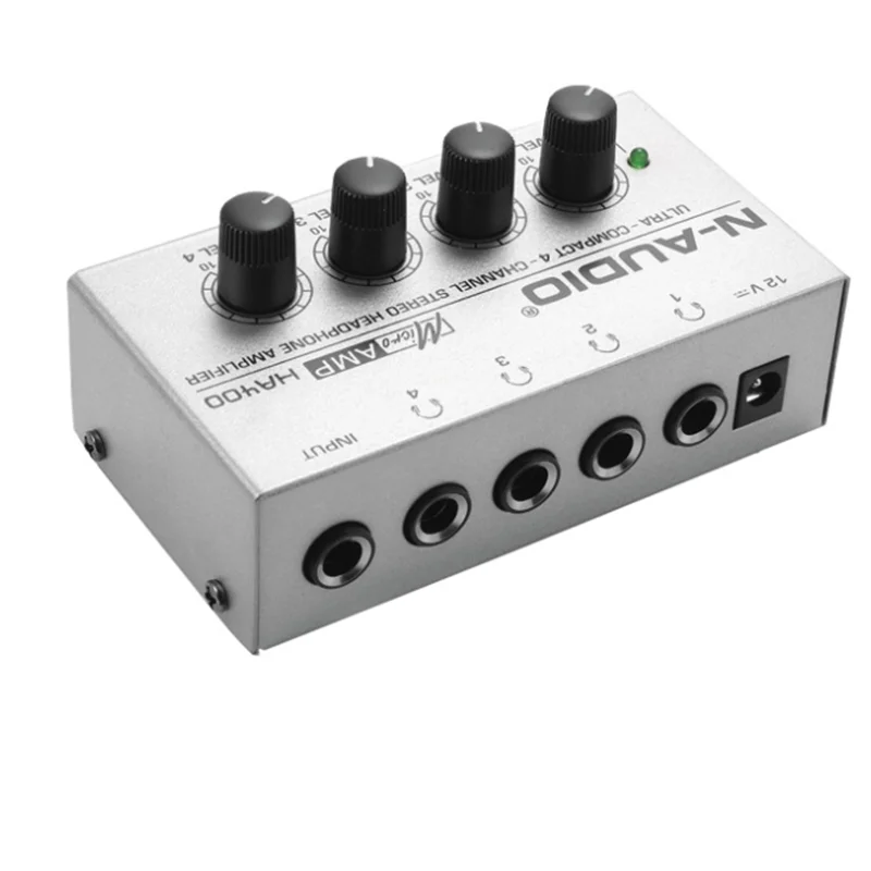 HA400 4-канальный видеорегистратор монитор Наушники Hi-Fi усилитель аудио стерео усилитель в различные спецификации