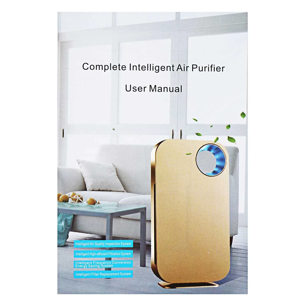 

Smart Air Purifier Sterilizer Formaldehyde Smoke Wash Cleaning Intelligent Filter Remote Control Indoor Negative Ion Purifier