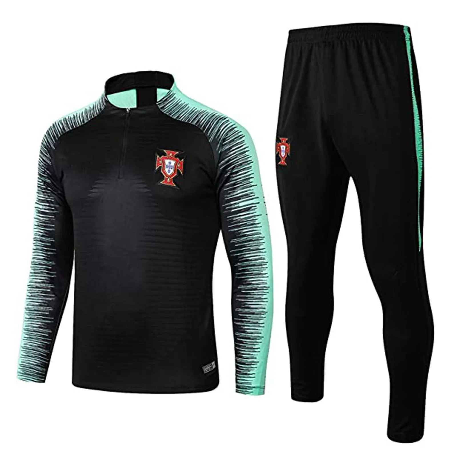 druiven Meetbaar Elektrisch Mannen Voetbal Training Trainingspak Sport Shirts Sets Voetbal Club Trui  2022 Volwassen Survetement Jogging Kits S Xxl Portugal|Setjes voor Mannen|  - AliExpress