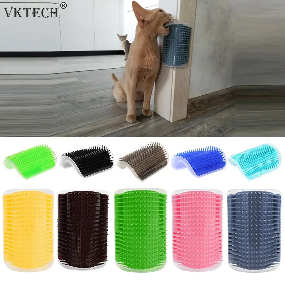 고양이 브러시 코너 고양이 마사지 자기 Groomer 빗 브러시 고양이는 간질 빗 고양이 제품 Scratcher 와 얼굴을 문질러