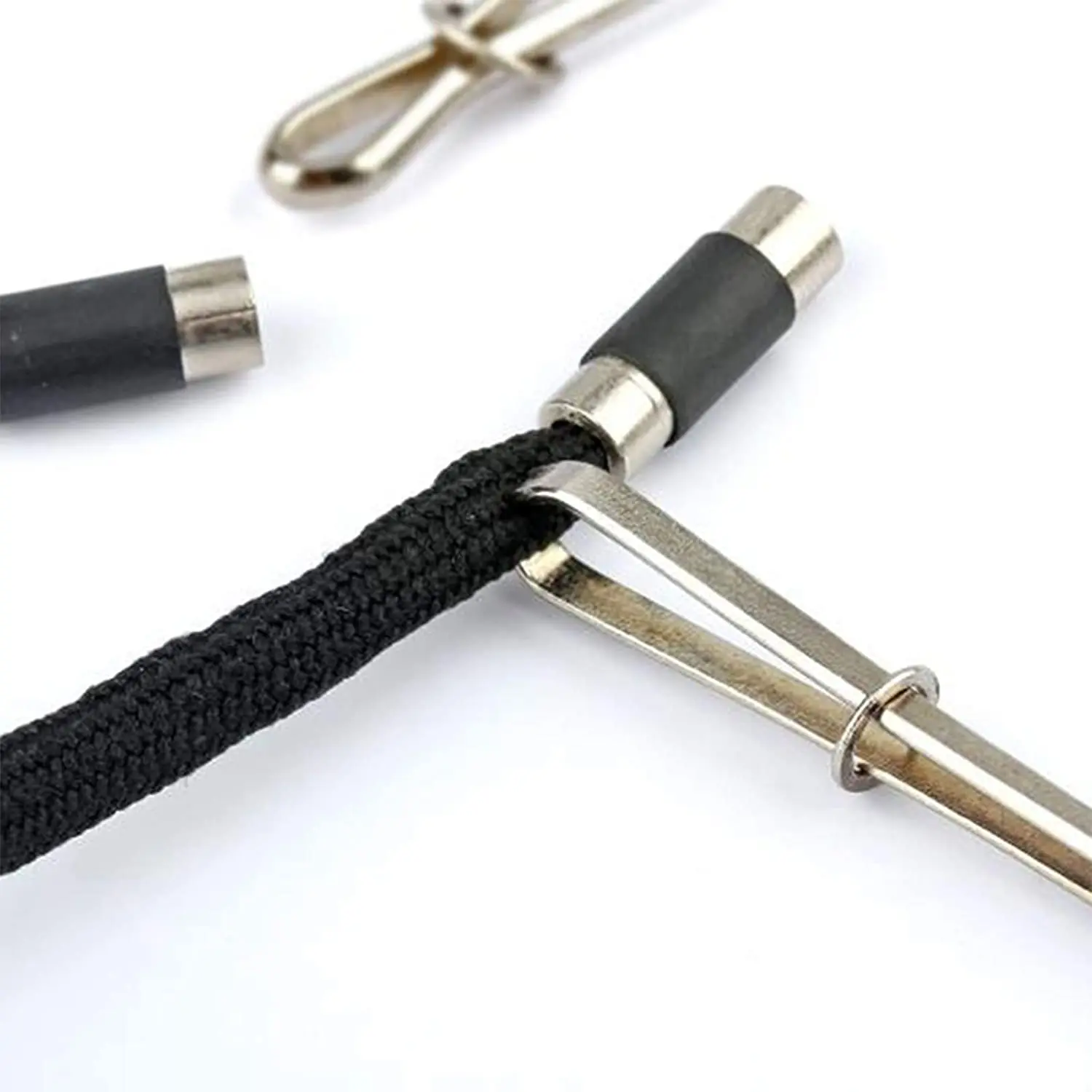 Sewing Accessories Sewing Clips Garment Clips Clothes Clips 2pcs Garment Clips Sewing DIY tools Elastic band Tape punch Cross stitch Practical wear elastic clamp (wear rope)