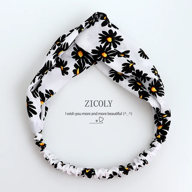 New Women Fashion Hair bands Cross Knot Elastic Hair Band Korean face wash hair band girl small fresh HairBands Hair Accessories style-37