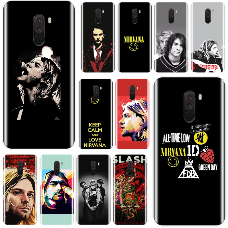 Nirvana чехол Курта Кобейна Мягкий Силиконовый ТПУ для телефона Redmi 4 4A 4X 5A 5 PLUS 6pro 7 NOTE 6