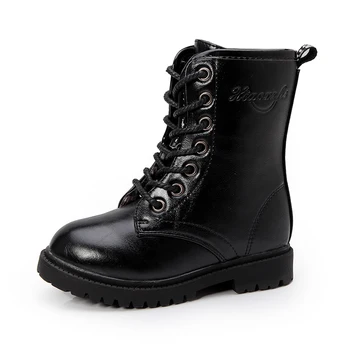 

Family Matching Boots For Boys Girls Kids Moms Martin Boots Thick Cotton Warm Fashion Waterproof Children's Winter Boots Rubber
