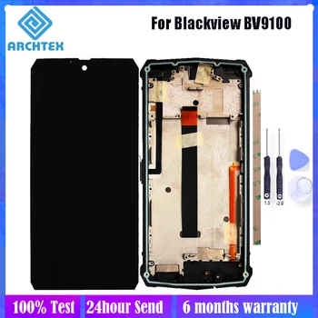 

6.3 inch For Blackview BV9100 LCD Display + Touch Screen with Frame Digitizer Assembly Parts 100% Tested Free Tool
