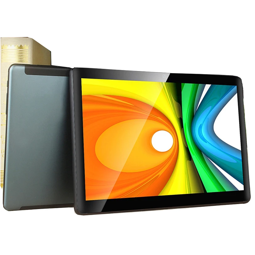 

RAM 6G 128GB Tablet PC Google Play 10.1 inch Tablet Android 9.0 Octa Core SIM 3G 4G LTE WIFI GPS IPS 2.5D Tempered Glass Screen