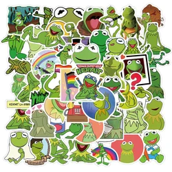 10/30/50PC Grenouille Dessin Animé Autocollant PVC Trolley Ordinateur Portable Téléphone Portable Casque de Skateboard Graffiti Autocollants En Gros 