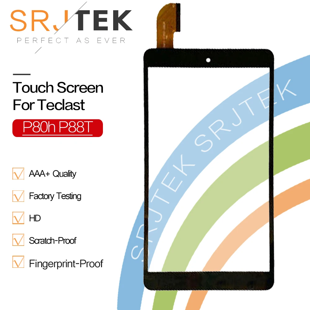 SRJTEK 7 8 "сенсорный экран для Teclast P80h P88T DXP2-0350-080A планшетный ПК Сенсорная панель