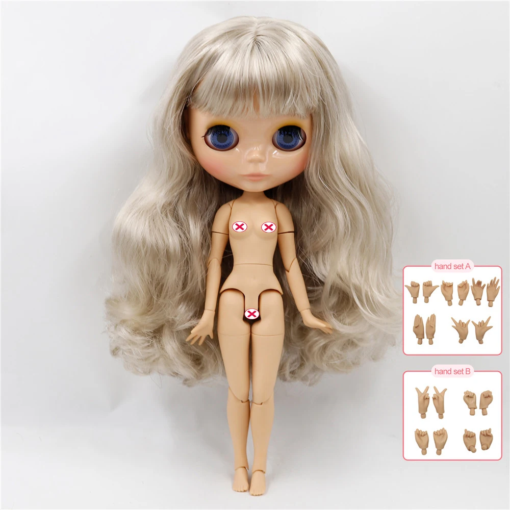 New Special New Body Tanned Black 12" Blythe Factory Nude doll Custom Use 