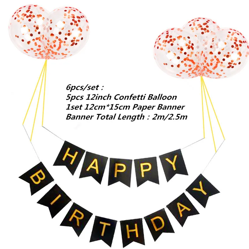Banner Confetti Вывеска для маленьких мальчиков и девочек, детский душ, вечерние гирлянда для развешивания, пол, показ, украшение, банты, вечерние мероприятия - Цвет: Banner Confetti