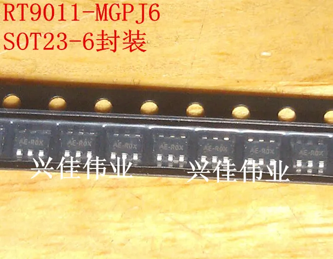 20 шт./лот RT9011-MGPJ6 AE SOT23-6 300 м