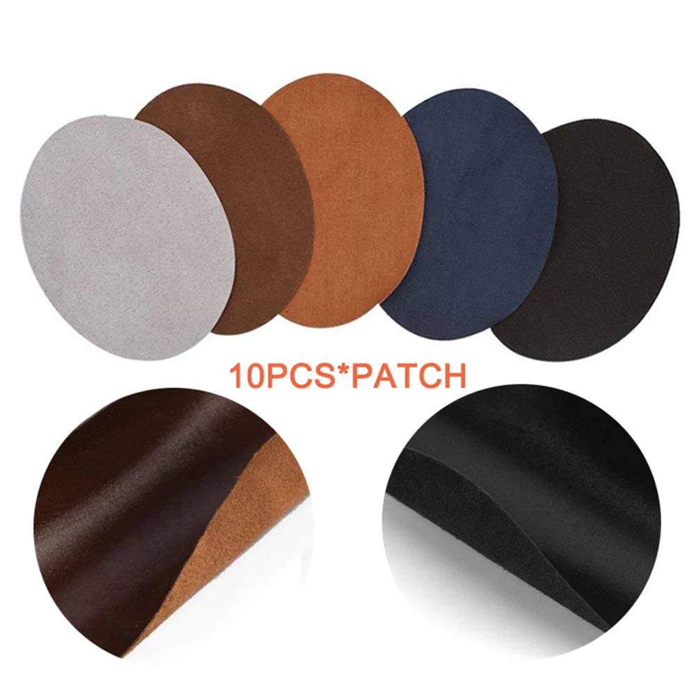 DIY 가죽 비닐 수리 키트 세트 접착제 자동차 시트 소파 코트 구멍 스크래치 균열 찢음, 패치 실러 10 개 포함