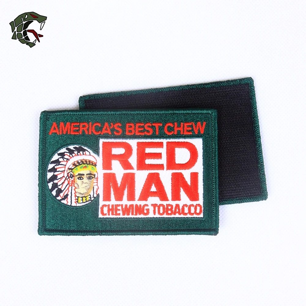 Embroidery Patch TSNK Embroidery Patch Tactical Badge "SEAL TEAM/DEVGRU RED MEN" Armlet