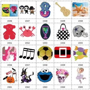 

HSDCraft Free shipping 30 pcs planar resin cartoon Series for diy