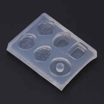 

Mini Candy Pendant DIY Keychain Earrings Mold Resin Casing Jewelry Making Tools N58F