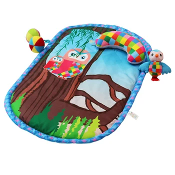 

2019 New Style Baby Soft Plush Play Mat Crawling Activity Game Mat Playing Cushion Mat Pillow Pad Padded Bolster Gift Gamepad