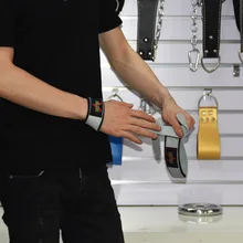 VALEO воловья кожа подбородок вспомогательный с горизонтальными барными перчатками для фитнеса мужчин и женщин Deadlift Grip Strength Bracer Pull Booster Stri