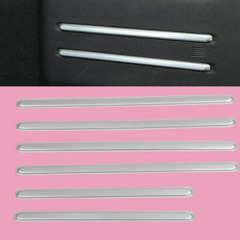 

CITALL 6PCS ABS Silver Rear Tail Trunk Cargo Interior Side Edge Strip Cover Decoration Trim fit for Jeep Wrangler JL 2018 2019