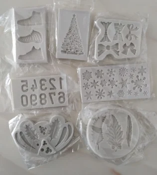 

DIY leaf shape silicone sugar turning mold bow cake decoration tool kc30-39