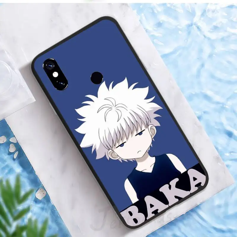 HUNTER×HUNTER Killua Zoldyck Phone Case For Xiaomi Redmi 7 8 9t a3 9se k20 mi8 max3 lite 9 note 9s 10 pro xiaomi leather case cosmos blue Cases For Xiaomi