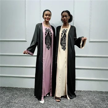 

Plus Size Women Abaya Dubai Hijab Muslim Dress Pakistan Turkish Dresses Moroccan Kaftan Islamic Clothing Turkey Ropa Arabe Mujer