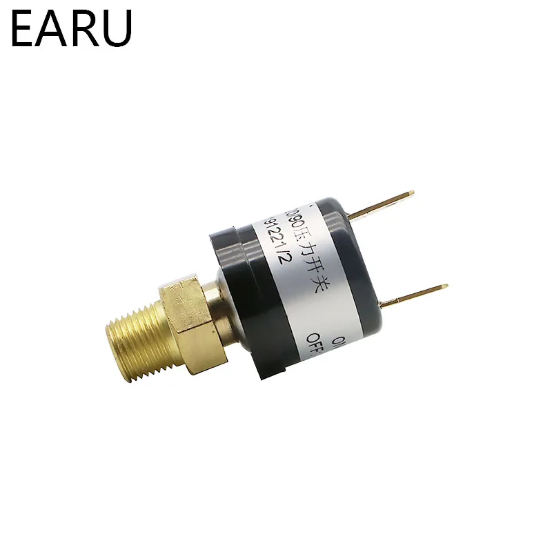 1pc Pressure Sensor Switch Valves Air Compressor Pressure Controller transmitter Transducer Heavy Du