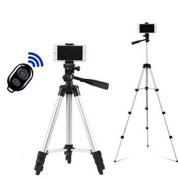 

Camera Tripod Phone Stand Holder Portable Desktop Mobile Phone Tripode For iPhone Canon Sony Nikon Video Camera