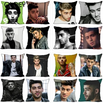 

Singer Star Zayn Polyester Pillow Case For Home Decor Bedroom Hotel Car Decorative Cushion Cover Throw Pillowcase 45X45cm
