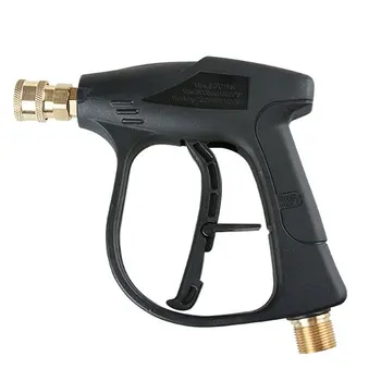 

1/4" Snow Foam Washer Gun Car Wash Soap Lance Cannon Spray Pressure Jet Bottle Long Gun Foam Water Suit Water Gun