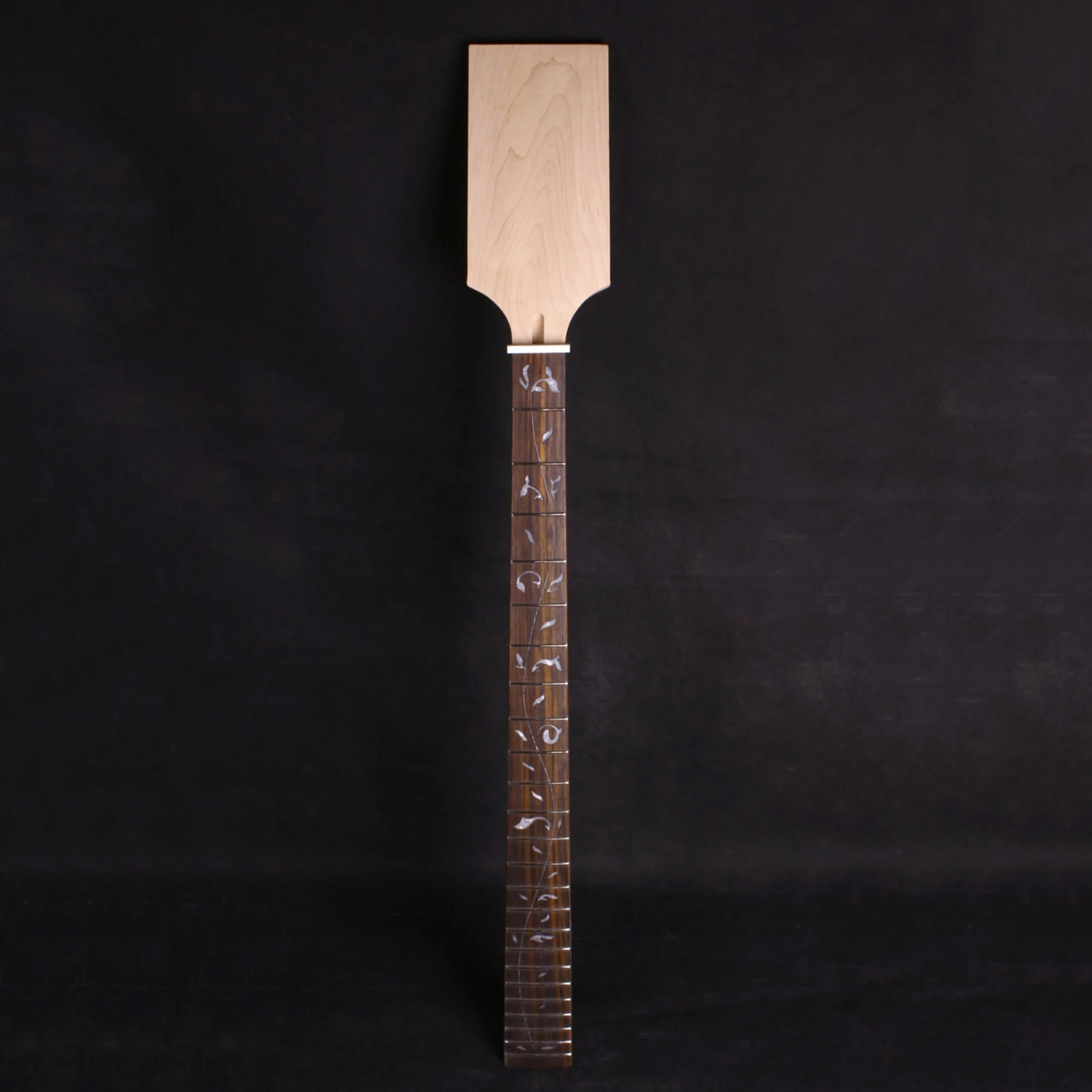 24.6 Inch Unfinished 22 Frets DIY Mahogany Electric Guitar Neck for Neck Fingerboard Sector 24.6 Inch Unfinished 22 Frets DIY Mahogany Electric Guitar Neck for Neck Fingerboard Sector