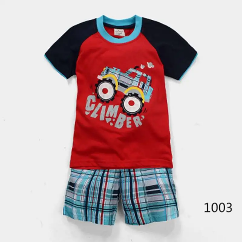 Дизайн! 1 компл./лот, детские пижамы для маленьких мальчиков Домашняя одежда с короткими рукавами летняя хлопковая одежда для сна детская мягкая Ночная одежда - Цвет: Бежевый