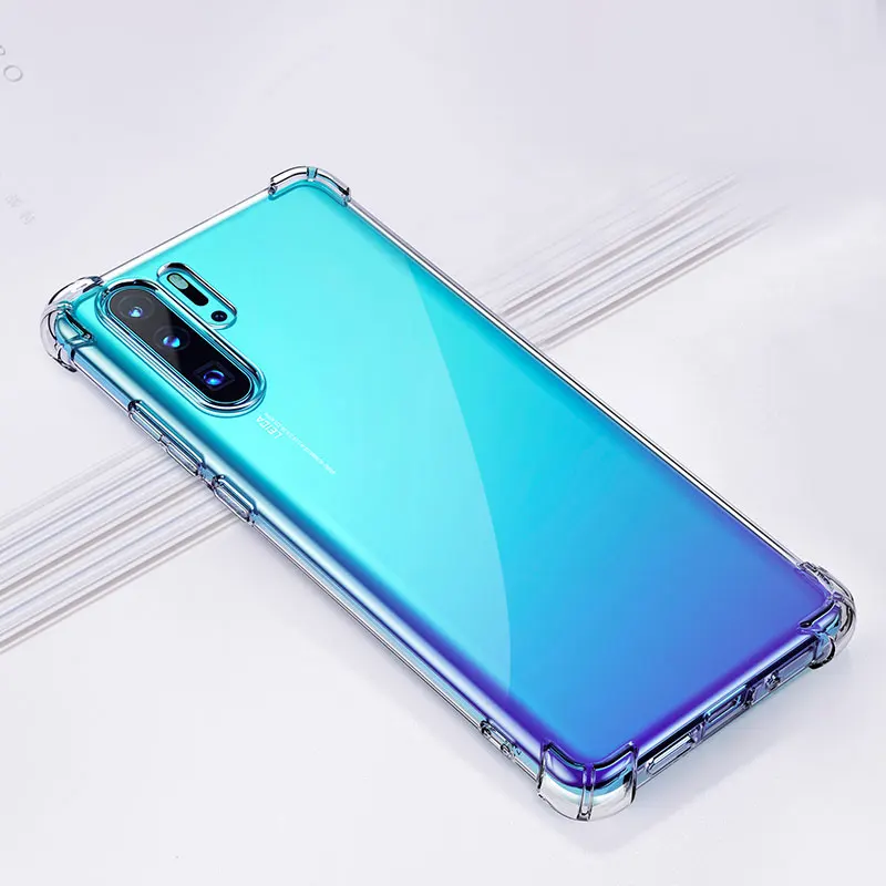 

For Huawei P Smart Z Case Heavy Duty Protection Transparent TPU Back Cover For Huawei Y9 S Prime P Smart Pro 2019 Honor 9x Cases