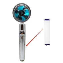 

PP Cotton Filters for 360 Rotated Rainfall Shower Head High Pressure Water Saving Shower Head Pressurized Massage Shower Head