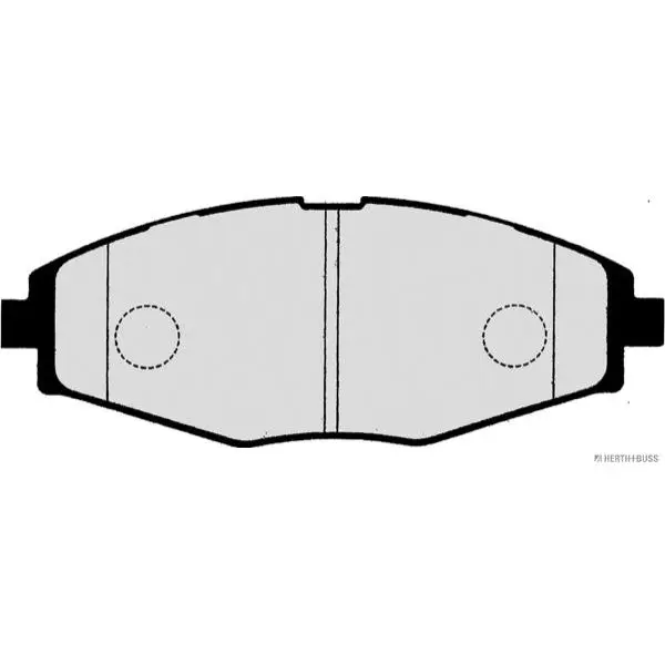 Колодки дисковые передниеDaewoo Lanos/Matiz 0.8/1.4/1.5i 98 NIPP