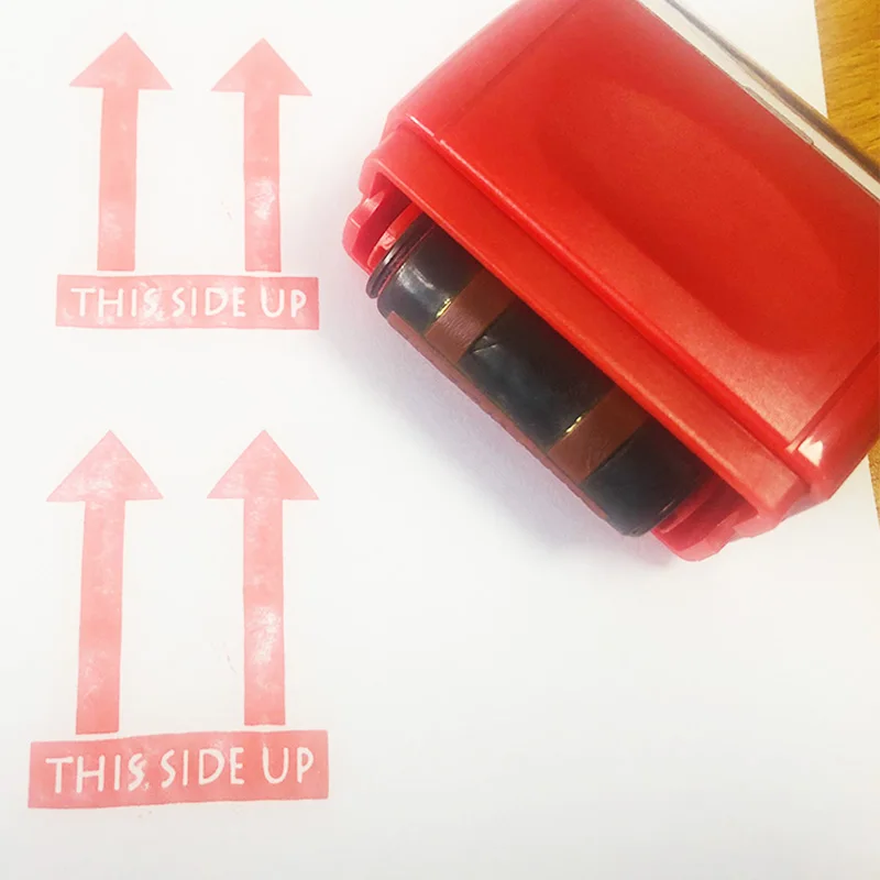 2 Sizes Creative Data Protection Roller Stamp Information Coverage Data Protection Roller Identity Privacy Protector Stamp