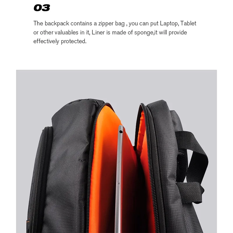 Профессиональный высококачественный удобный Дрон для путешествий портативный водонепроницаемый нейлоновый рюкзак