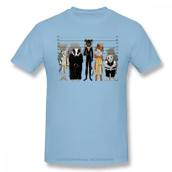 

New Summer Unusual Suspects Design Fantastic MR FOX Animated Comedy Film Cotton Men T-Shirt