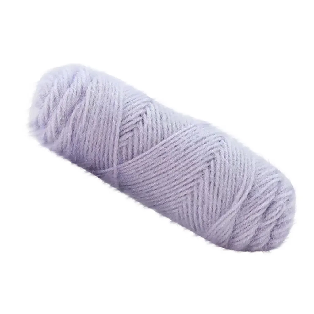 Яркая шелковая полиэфирная нить ручной вязки Diy шарф свитер пальто линия