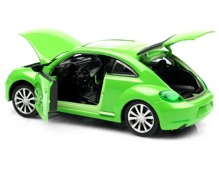 Volkswagen beetle автомобиль масштаб 1:32/Немецкий New Beetle автомобиль/образовательная