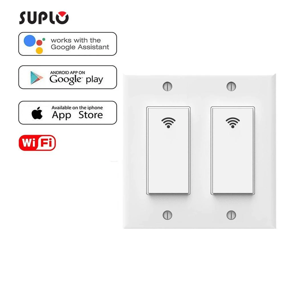 gosund 15a smart wifi light switch with remote control and timer