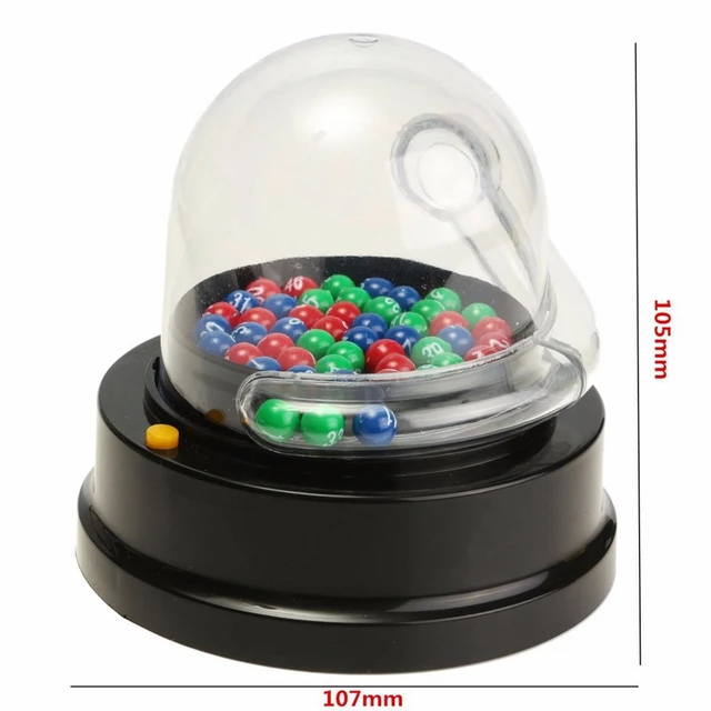 Electric Lucky Lottery Toy Number Picking Machine Mini Lottery Bingo Games Shake Lucky Ball Entertainment Board Game Party Games 2