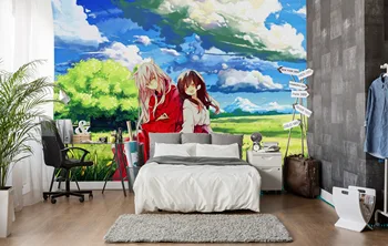 

[Self-Adhesive] 3D Inuyasha 101 Japan Anime Wall Paper mural Wall Print Decal Wall Murals Belly