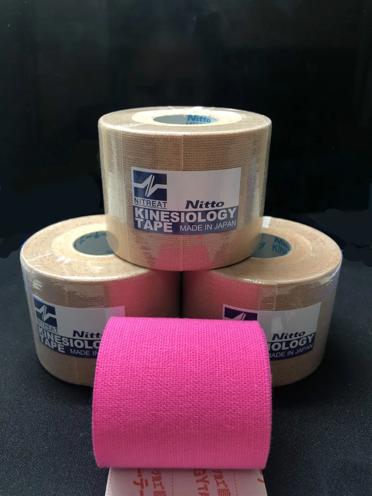

Japan Medical Use Kinesio Taping Muscle Paste Elastic Bandage Physiotherapy Adhesive Tape Rehabilitation Sports